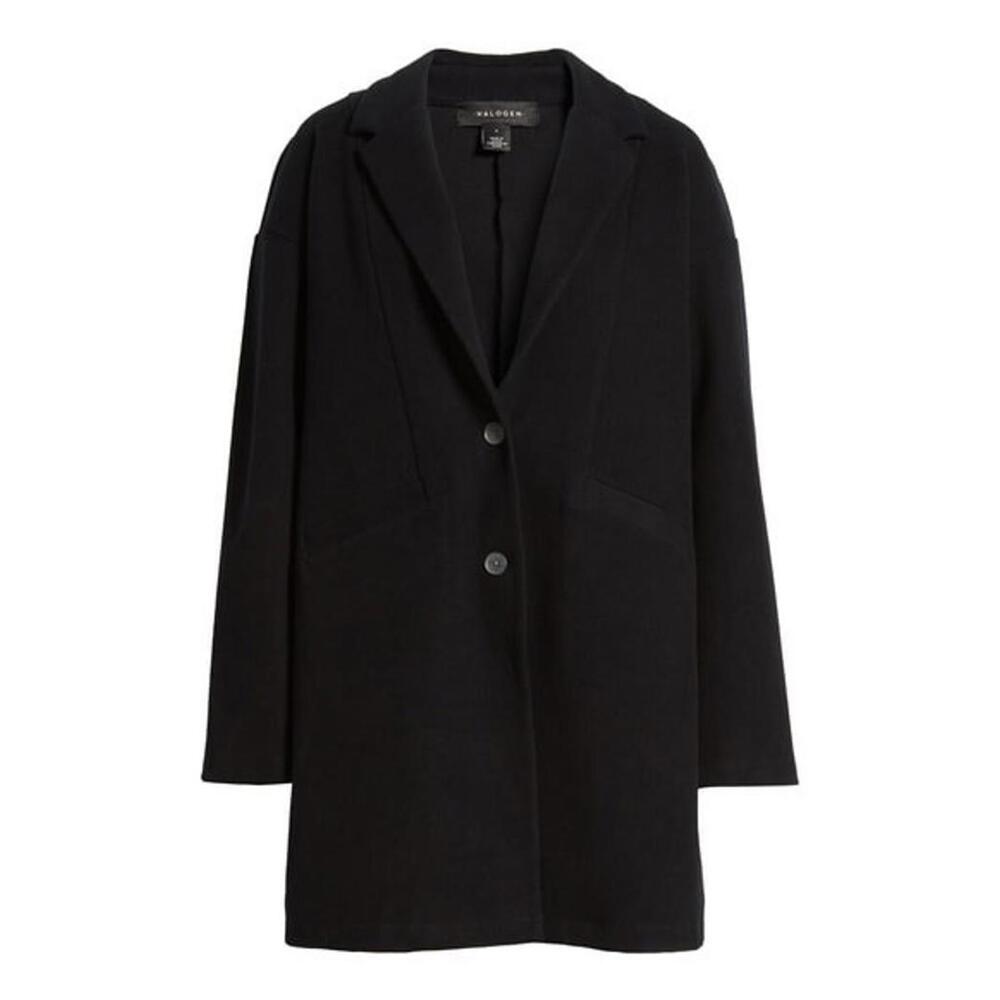 New HALOGEN Women’s Two-Button Jacket In Black Size M - Picture 5 of 11